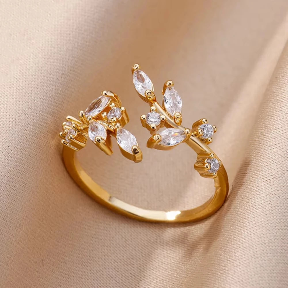 Solenne Gold Ring