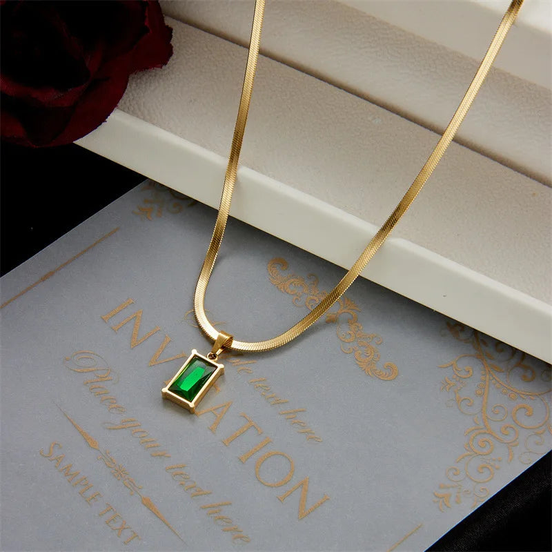 Emerald Luxe Jewelry Set
