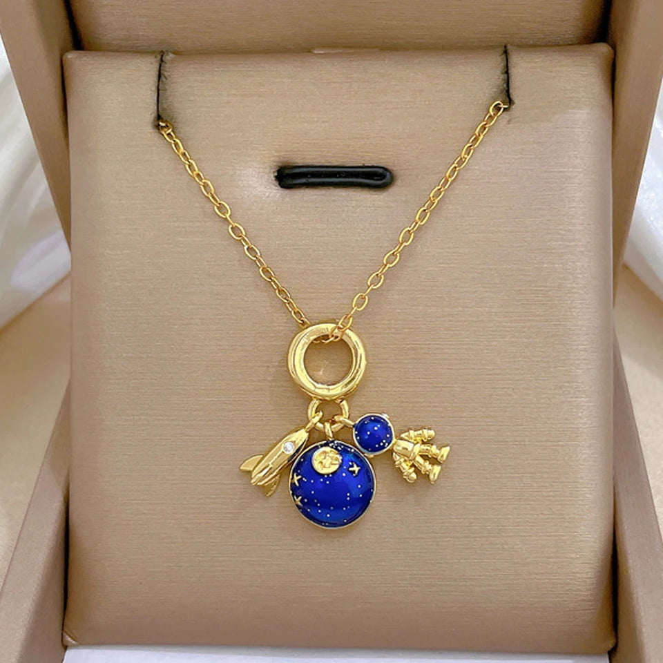 ZAKOL Celestial Voyage Pendant Necklace