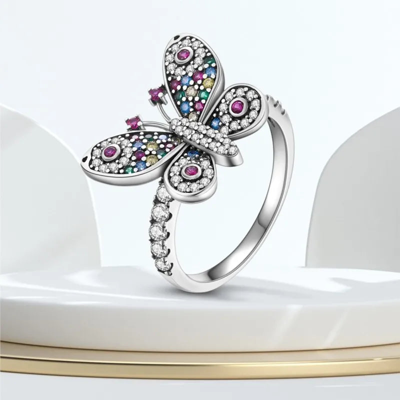Brilliant Butterfly  Ring