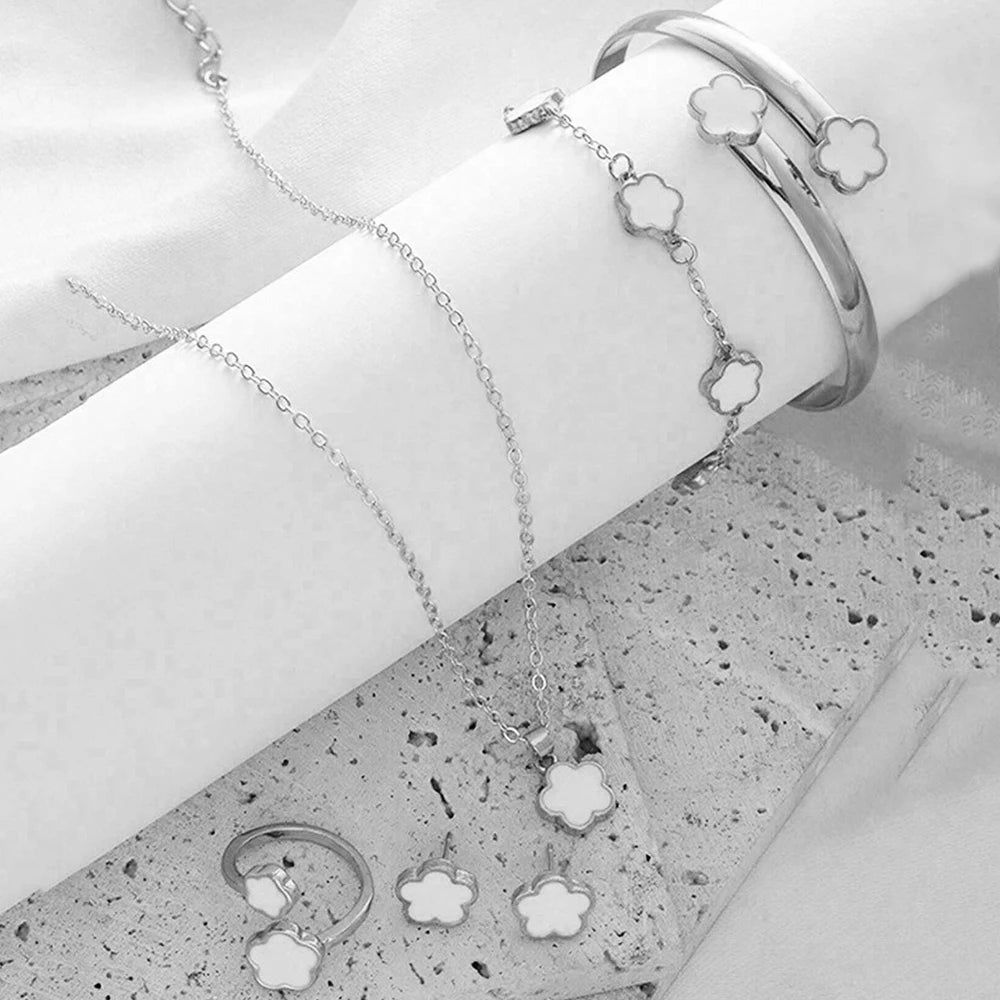 Blossom Charm Jewelry Set