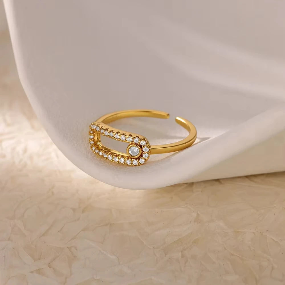 Solenne Gold Ring