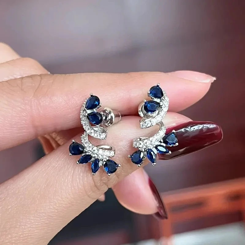 Midnight Blossom Earrings