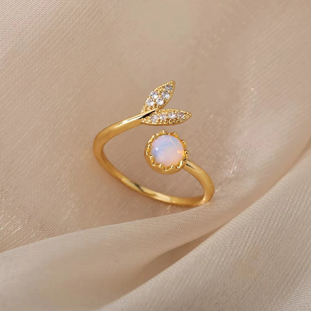 Solenne Gold Ring