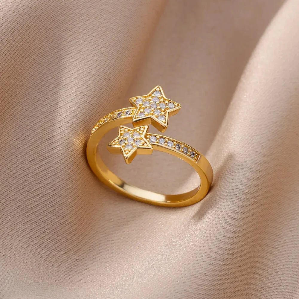 Solenne Gold Ring