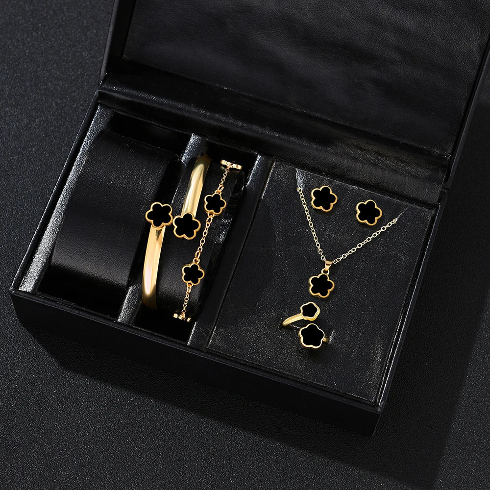 Blossom Charm Jewelry Set