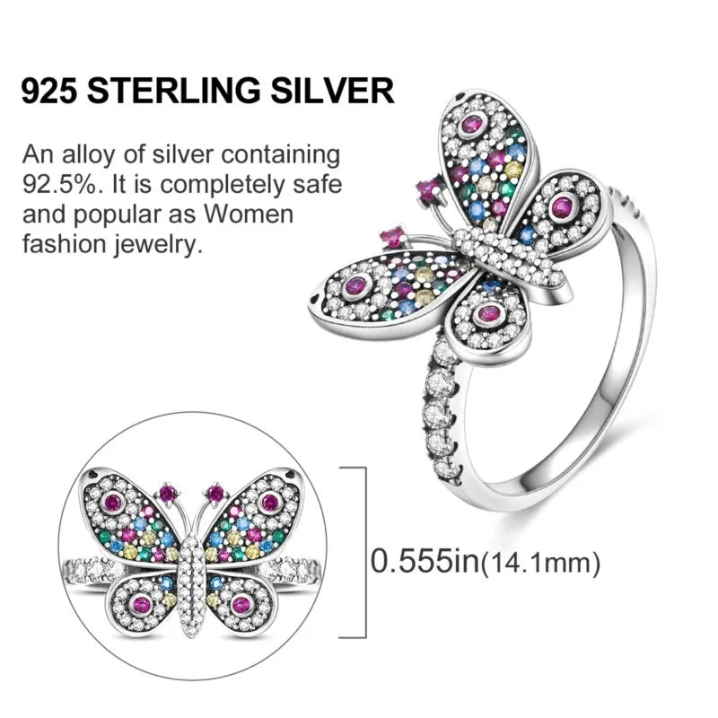 Brilliant Butterfly  Ring