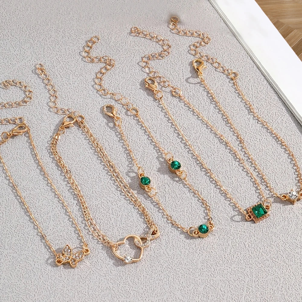 Celestial Charm 5-Piece Bracelet Set