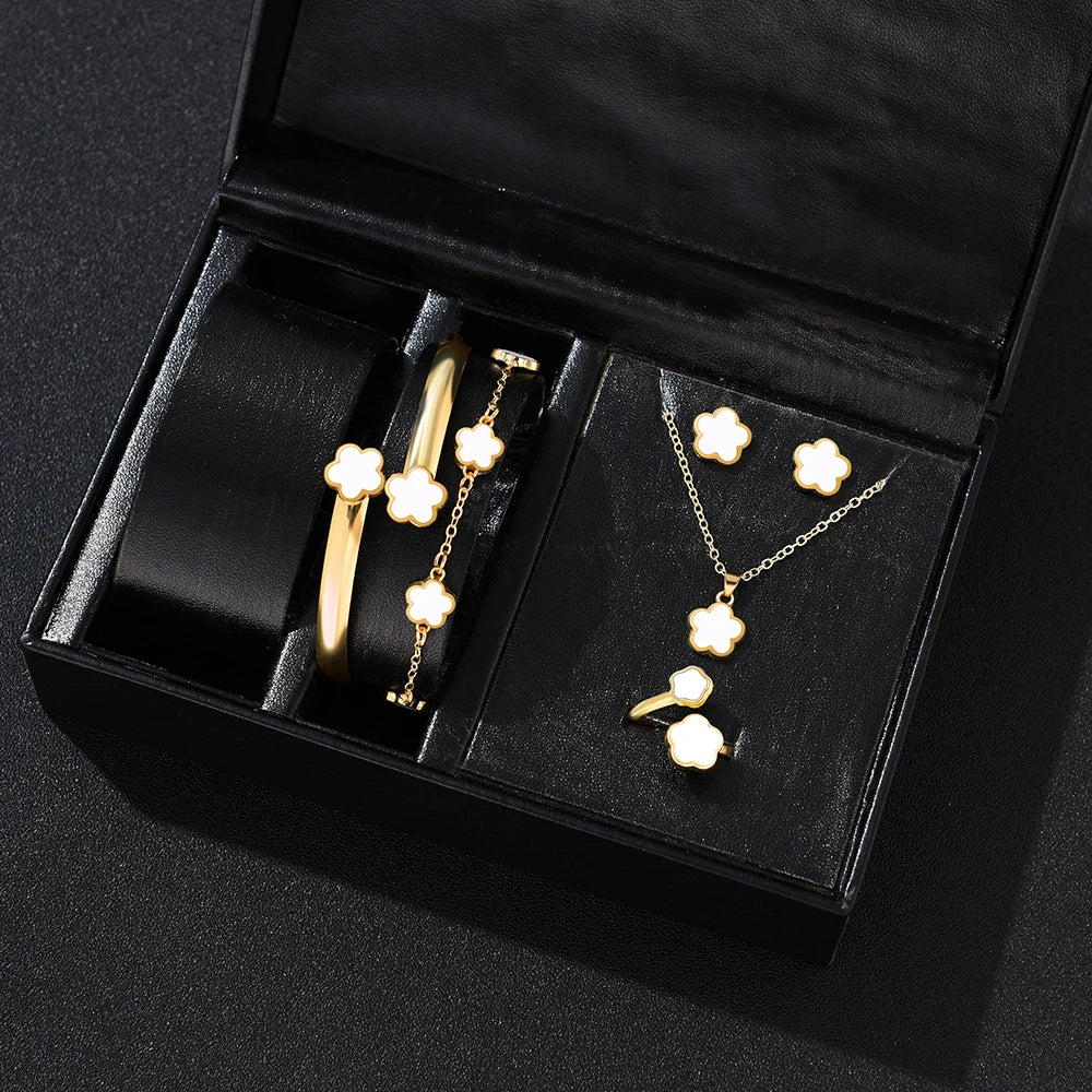 Blossom Charm Jewelry Set