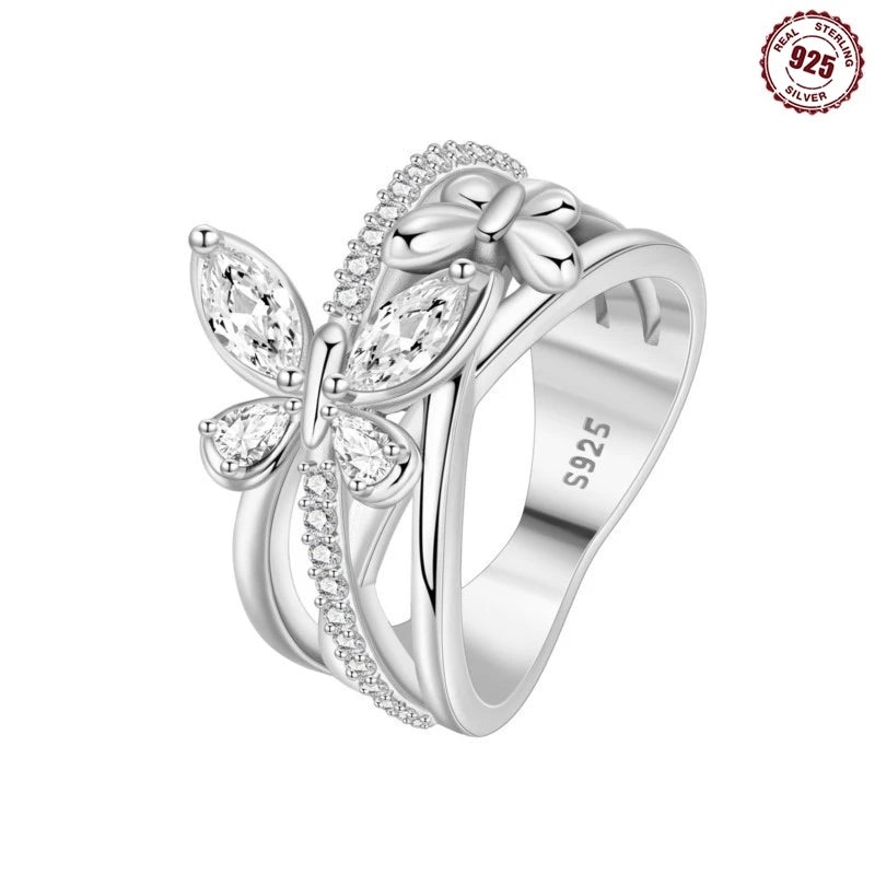 Brilliant Butterfly  Ring