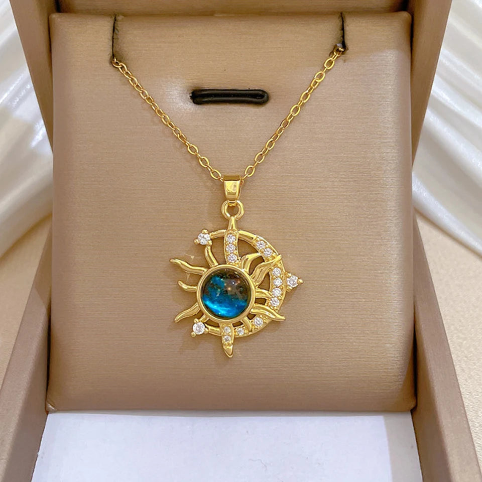 ZAKOL Celestial Voyage Pendant Necklace