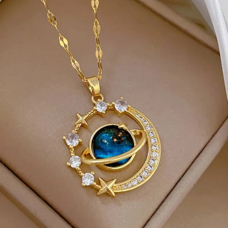 ZAKOL Celestial Voyage Pendant Necklace