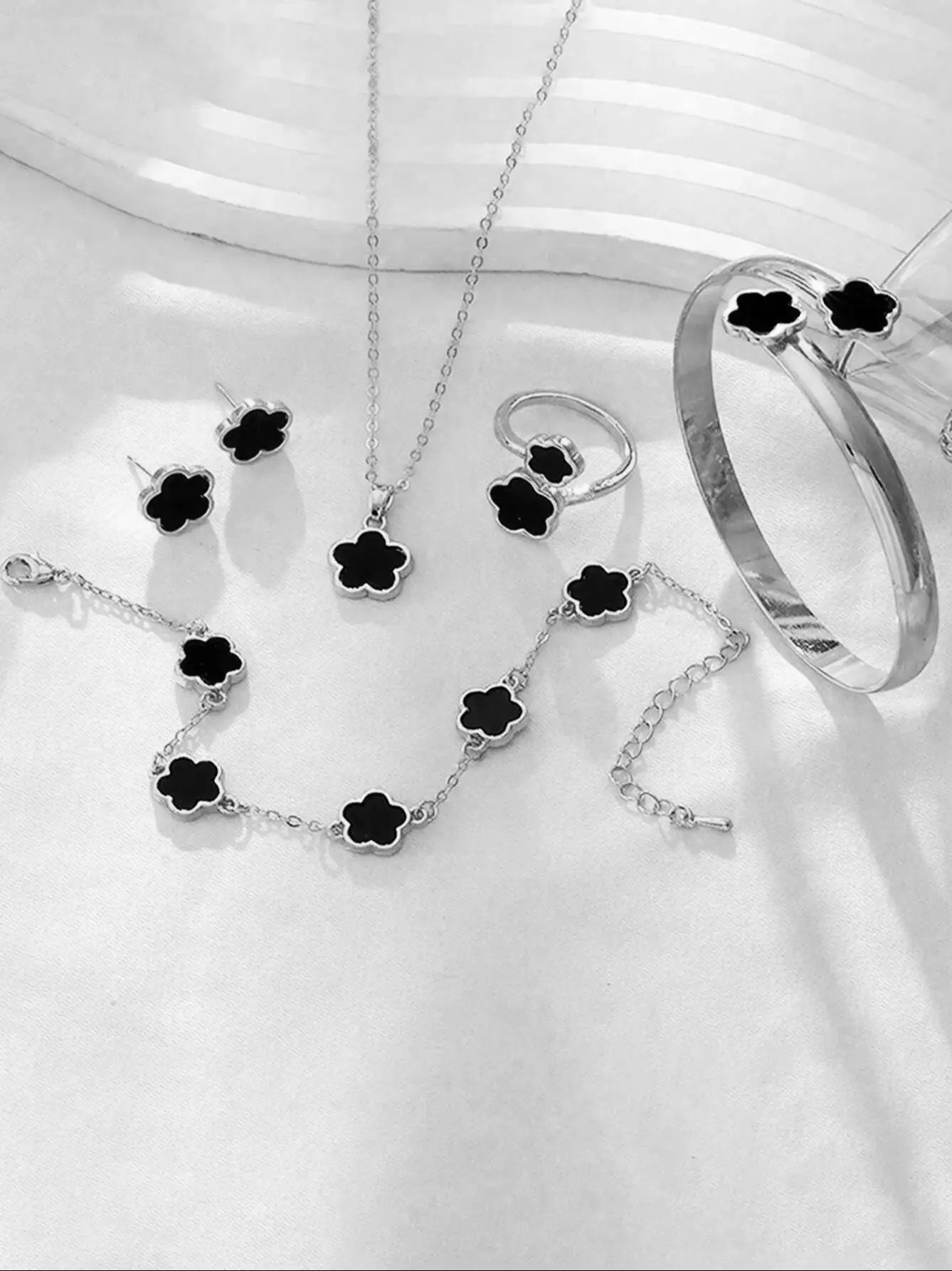 Blossom Charm Jewelry Set