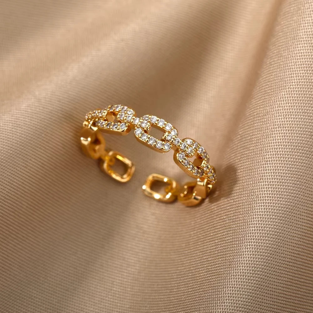 Solenne Gold Ring