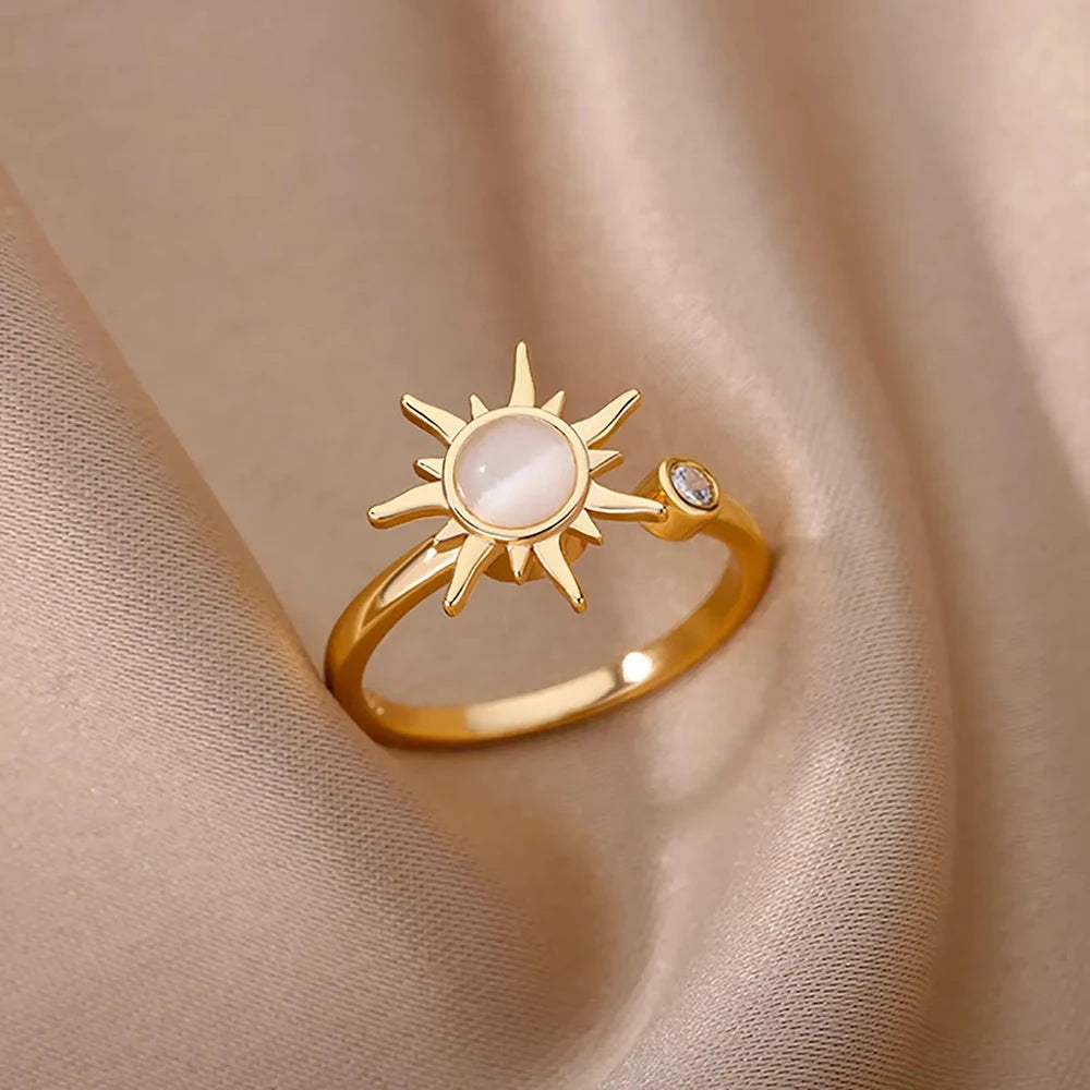 Solenne Gold Ring