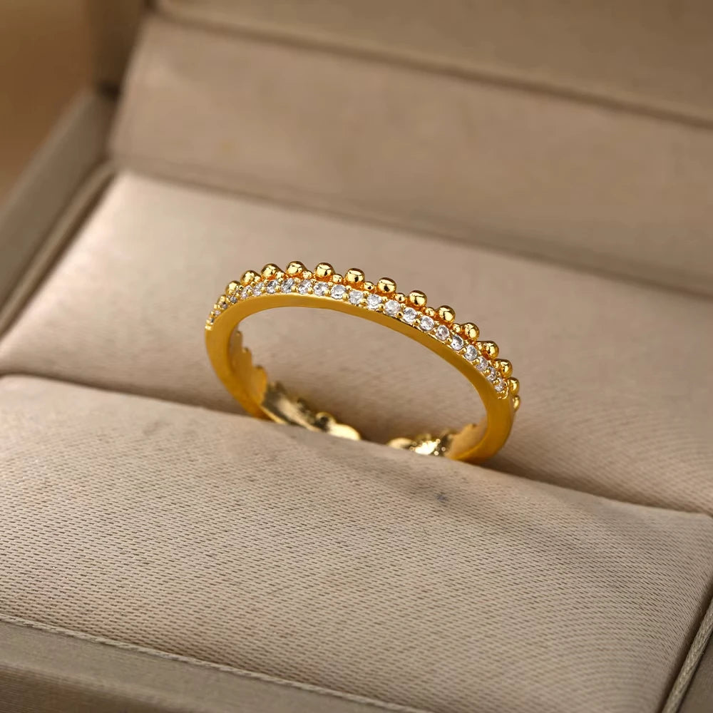 Solenne Gold Ring