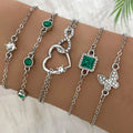 Celestial Charm 5-Piece Bracelet Set