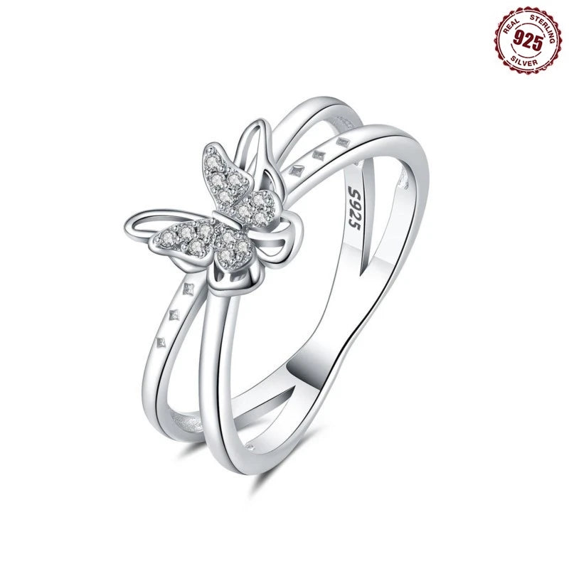 Brilliant Butterfly  Ring